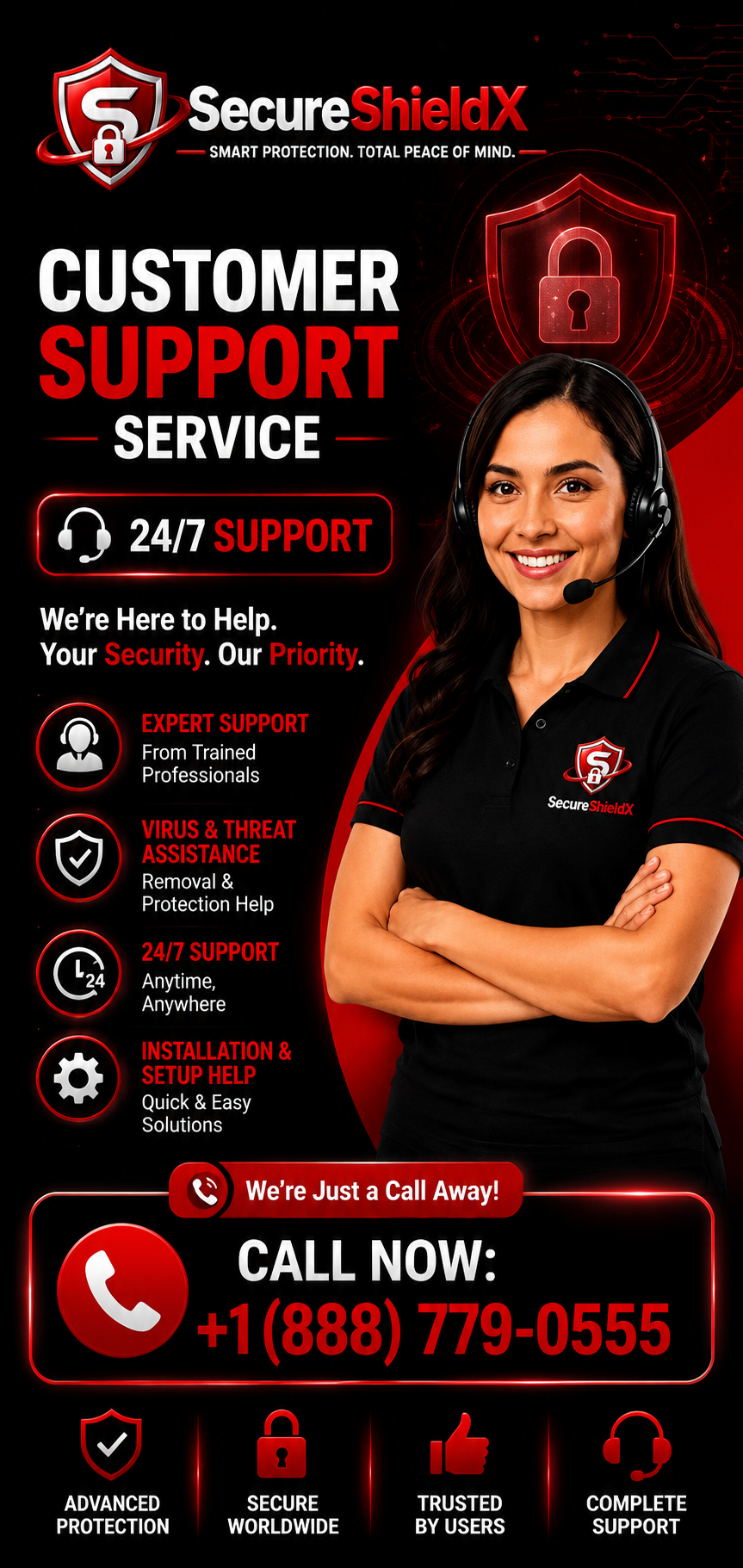 SecureShieldX Antivirus Services