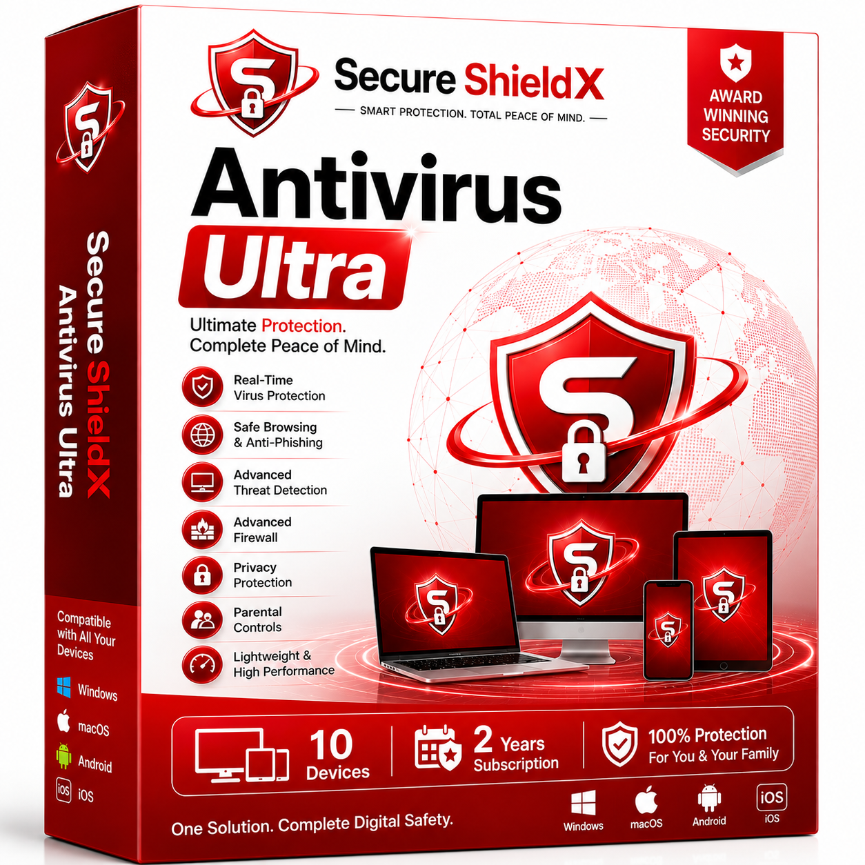 Secure ShieldX Antivirus Ultra