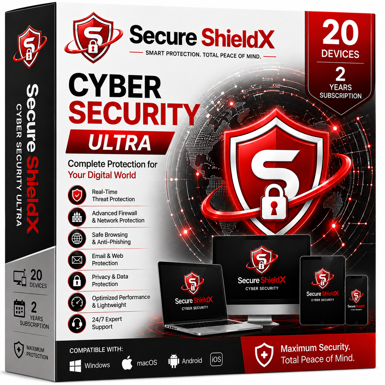 Secure ShieldX Cyber Security Ultra