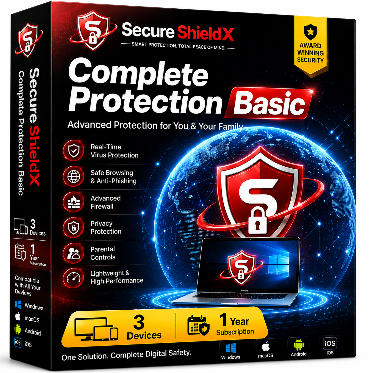 Secure ShieldX Complete Protection Basic