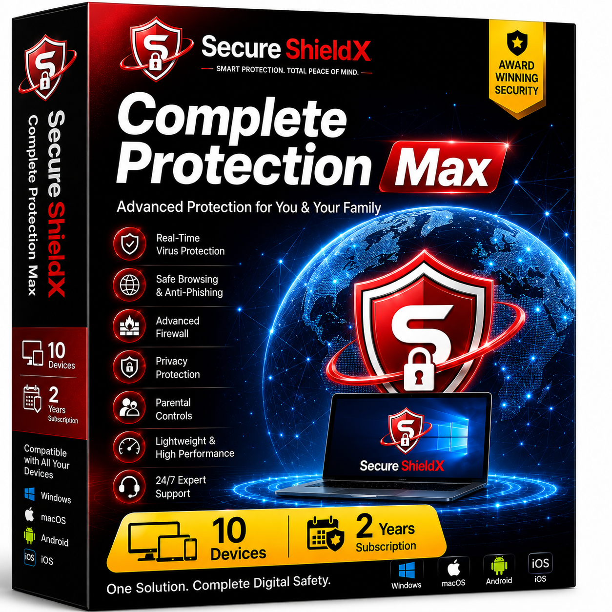 Secure ShieldX Complete Protection Max