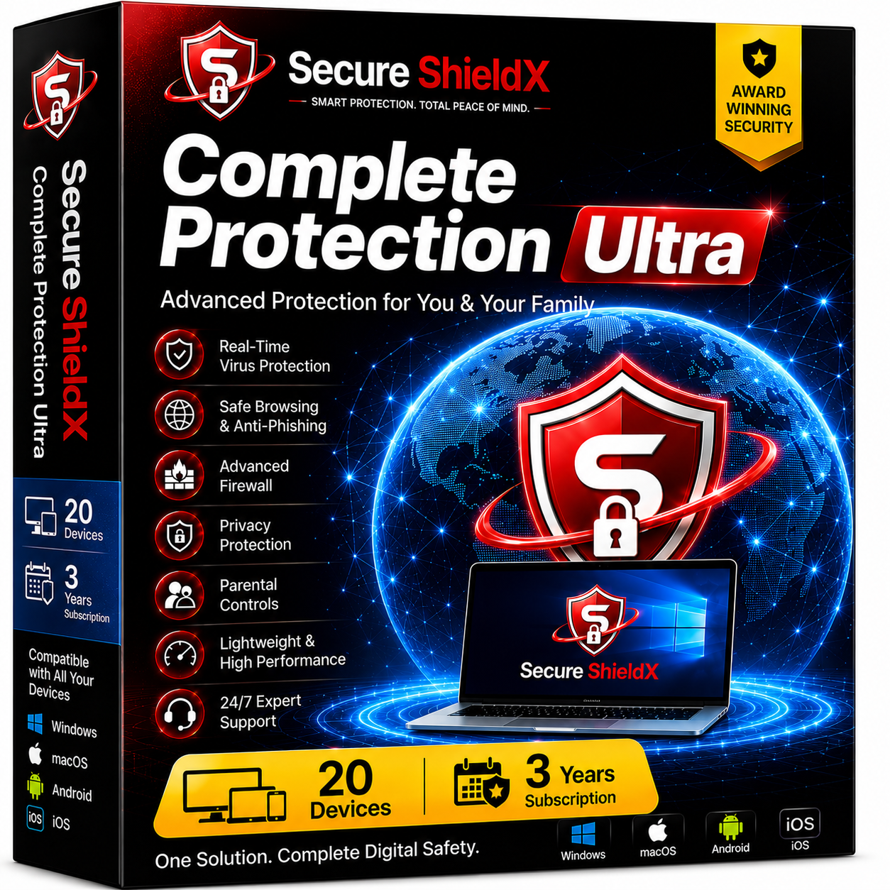 Secure ShieldX Complete Protection Ultra